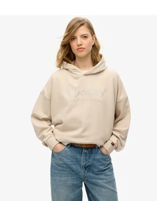 Venue Metallic Relaxed Hoodie