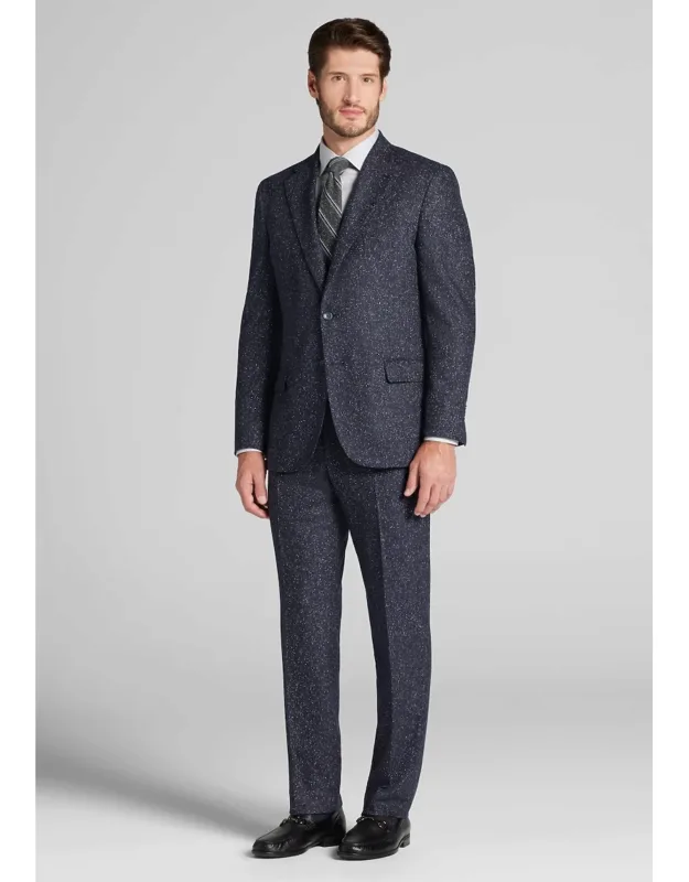 Reserve Collection Tailored Fit Tweed Italian Wool Suit Jacket