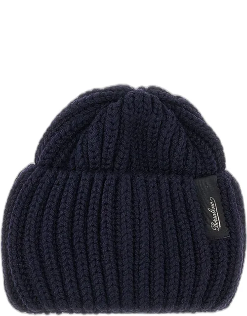Wool Rib Knit Beanie