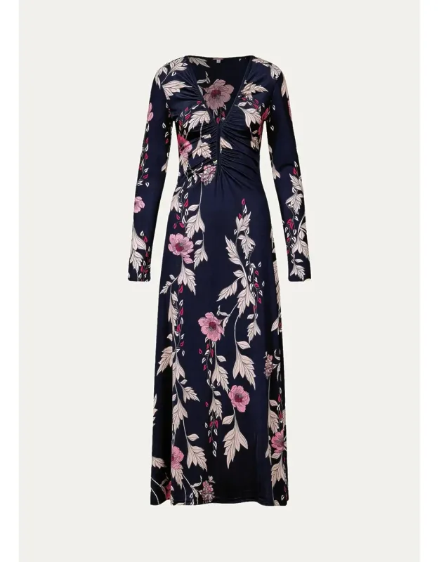 Embroidered Maxi Dress