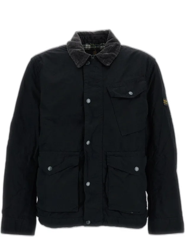 Winter Drifter Jacket In Waxed Cotton