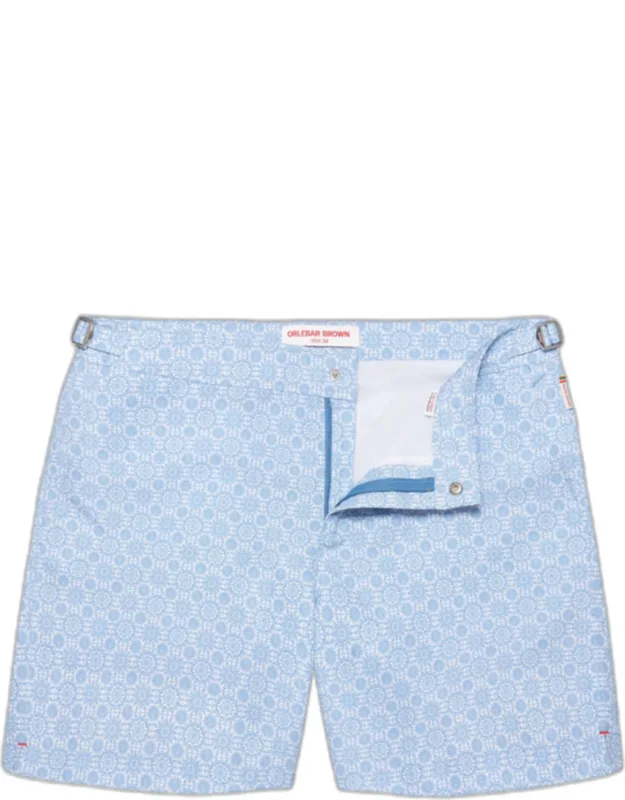 Printed Swim Shorts - Alchemy-inspired Design