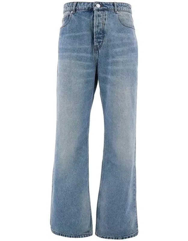 Large Fit Five-pocket Jeans