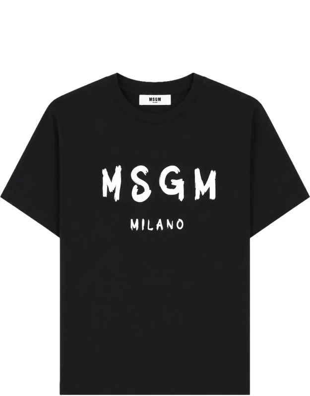 T-shirt With Logo Print