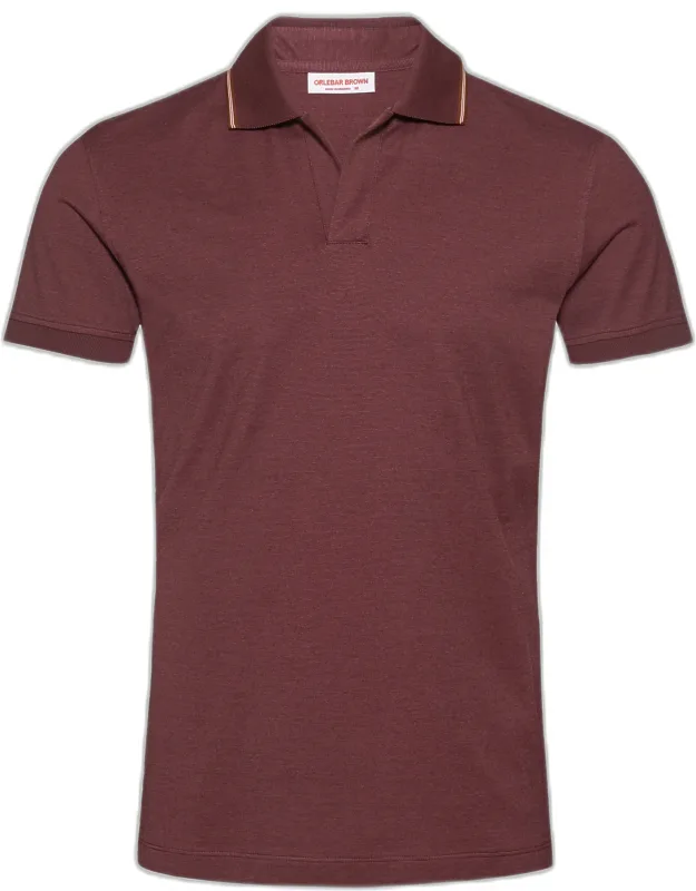 Stripe Polo Shirt Vibrant Smart Casual