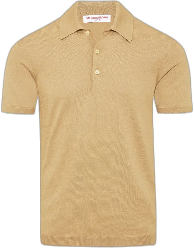 Polo Shirt Luxury Cotton Cashmere Blend