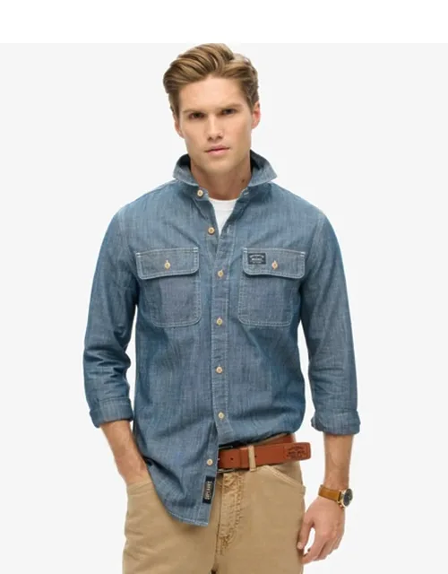 Cotton Workwear Long Sleeve Shirt