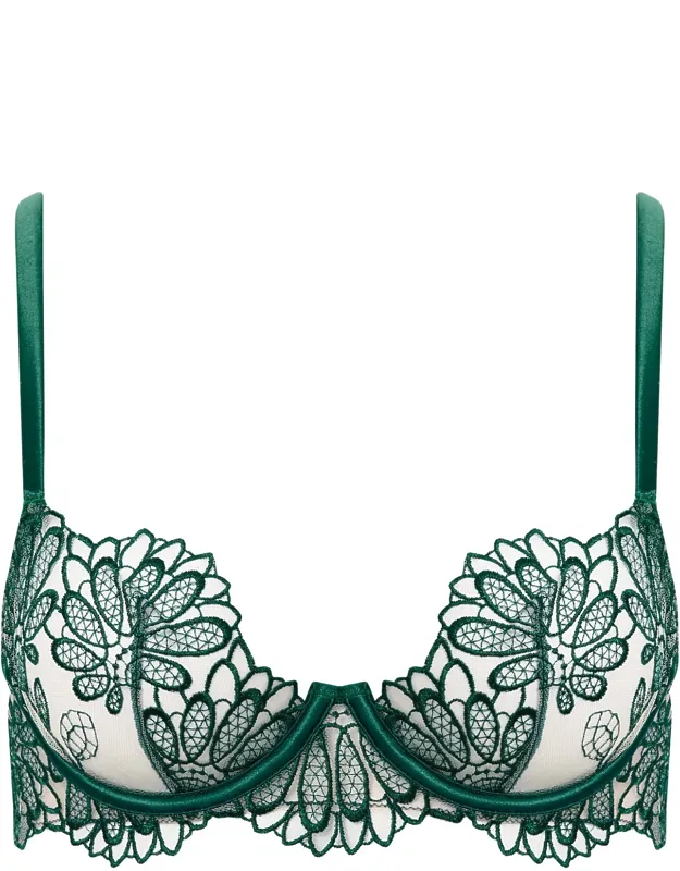 Amaris Sheer Floral Bra