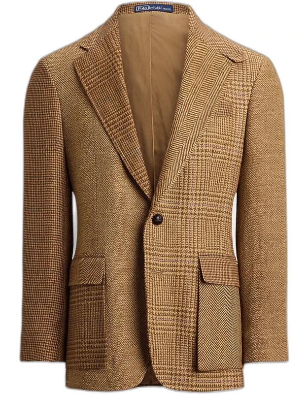 Rl67 Maxi-herringbone Sport Coat