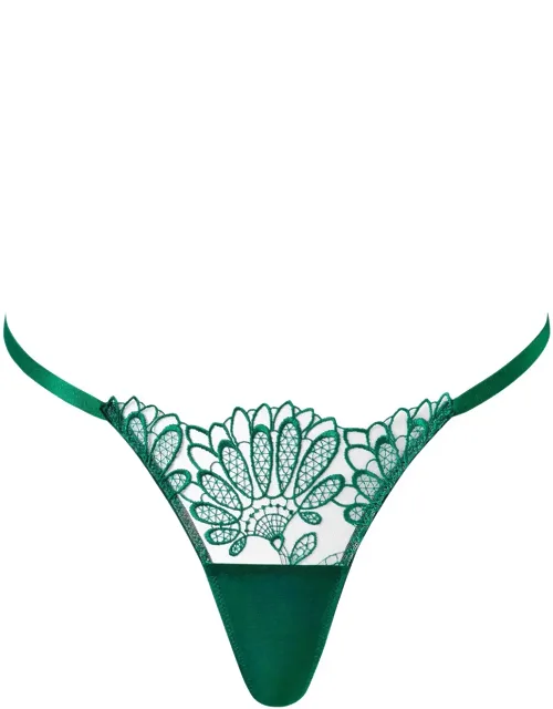 Amaris Sheer Floral Thong