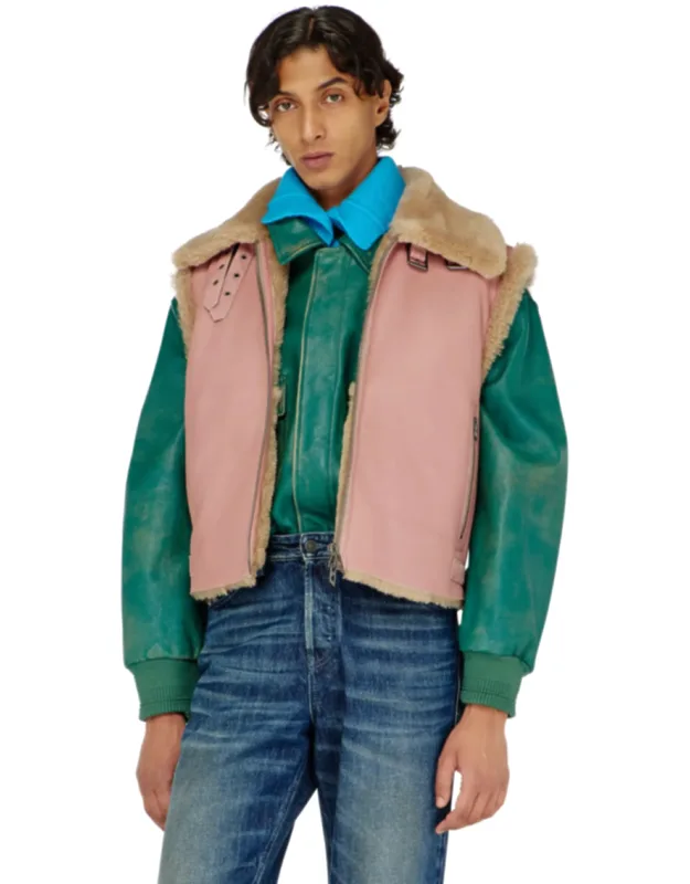 Shearling Leather Vest