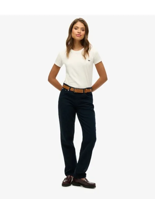 Straight Leg Cord Pants