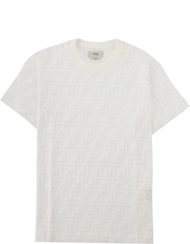 T-shirt With Allover Logo