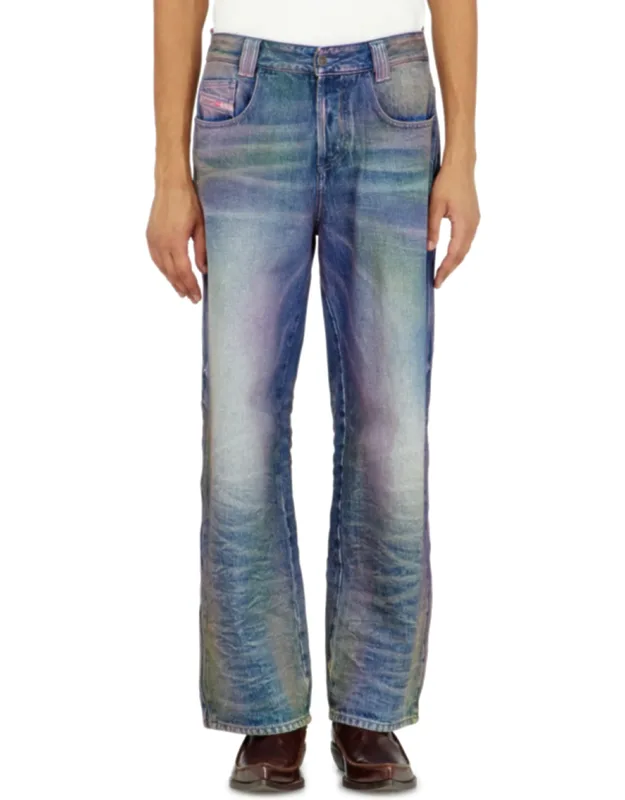 Relaxed Jeans High Waist 1982 D-hakou, Button Fly