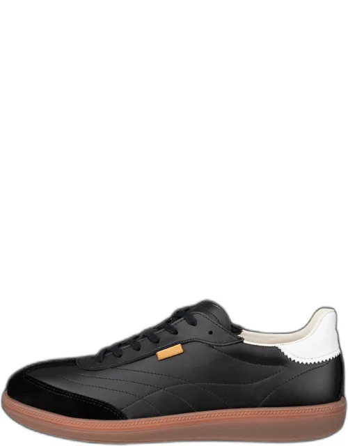 Soft 11 Leather Lace-up Sneakers