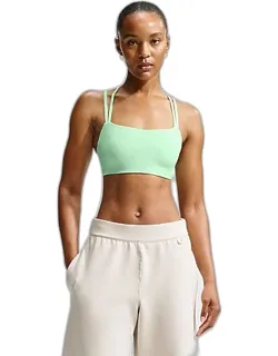 Zenvy Strappy Light Support Padded Sports Bra With Infinasoft Fabric And Dri-fit Technology