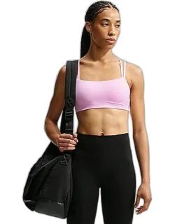 Zenvy Strappy Light Support Padded Sports Bra With Infinasoft Fabric And Dri-fit Technology