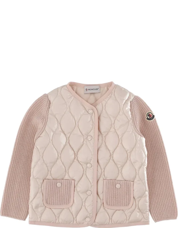Cardigan In Piuma In Lana E Cashmere