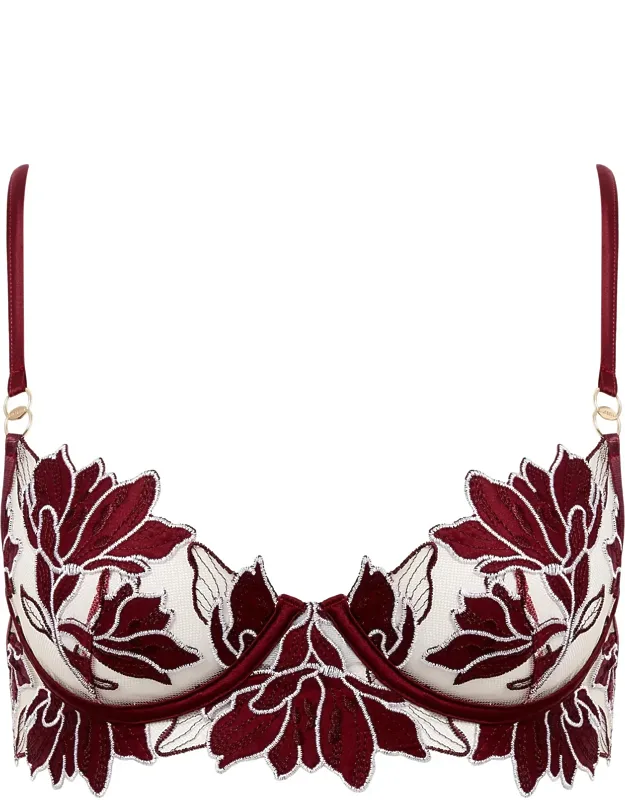 Embroidered Longline Bra