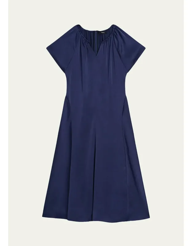 A-line Midi Dress
