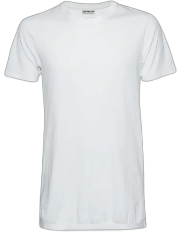 Back Stamp Logo Print Jersey Crewneck T-shirt