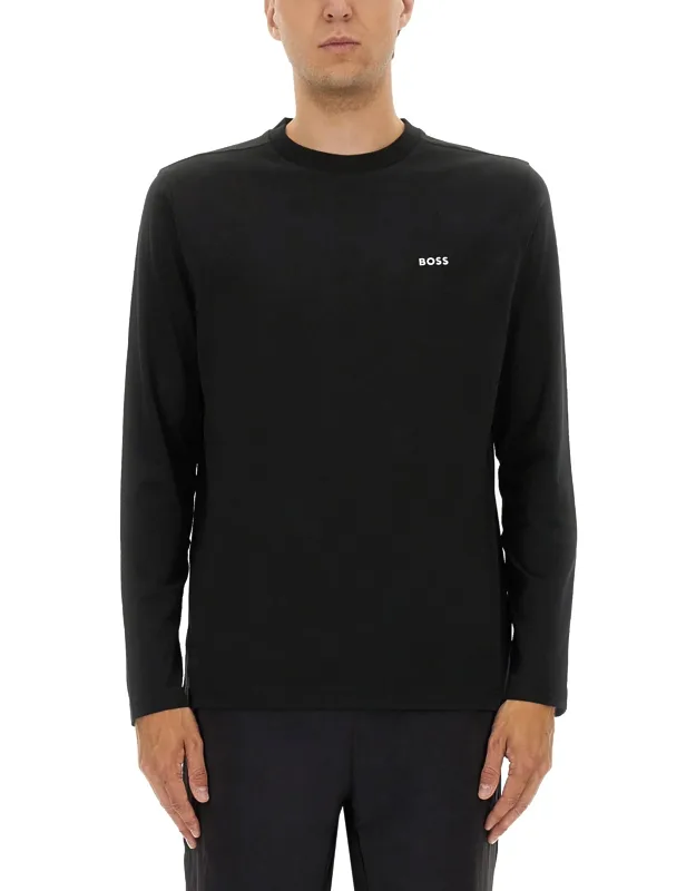 Boss T-shirt Con Logo