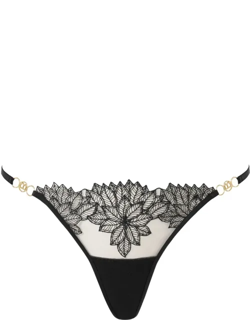 Inaya Sheer Floral Thong