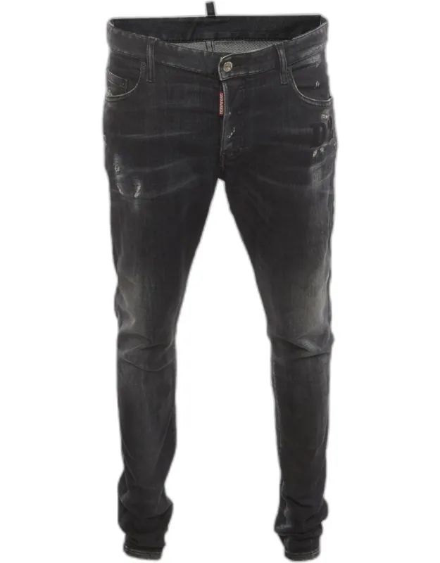 Distressed Denim Skinny Jeans