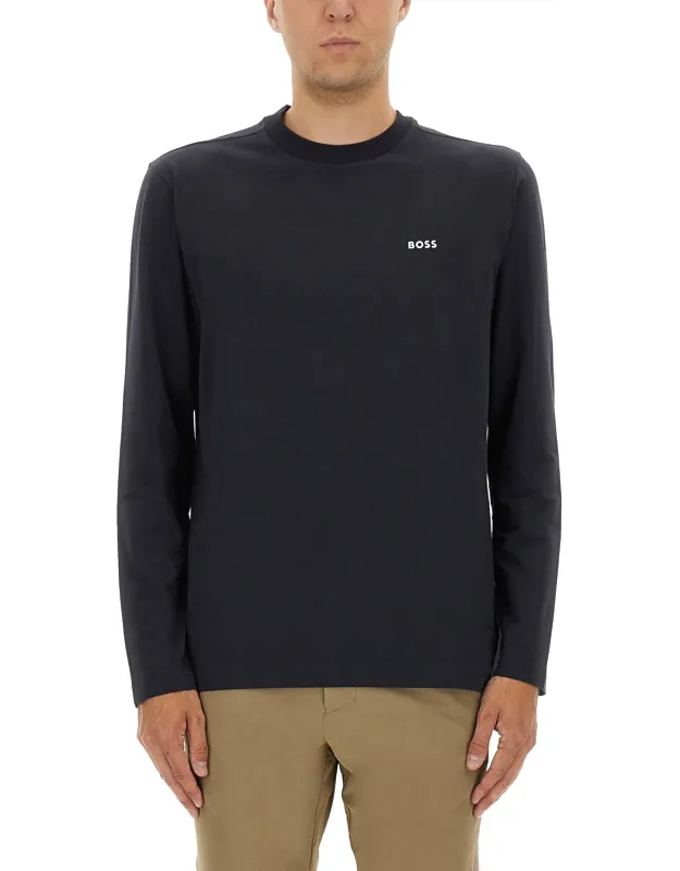 Boss T-shirt Con Logo