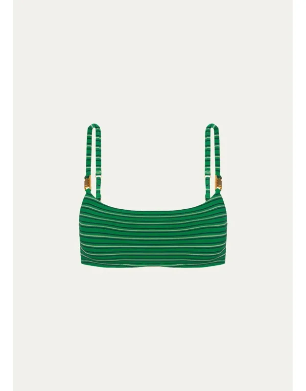 Striped Bikini Top