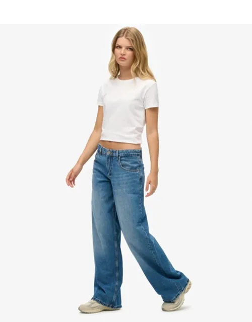 Mid Rise Baggy Jeans