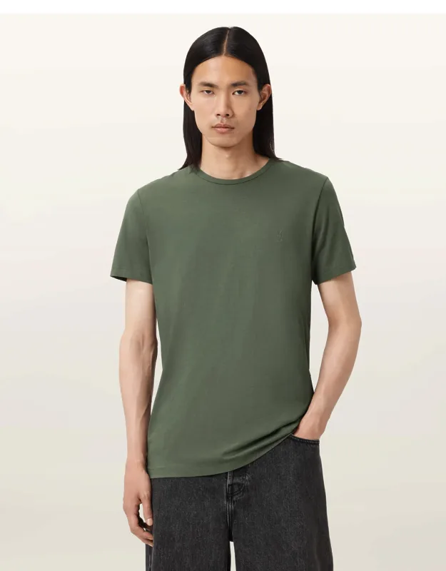 Brace Brushed Cotton Crew Neck T-shirt