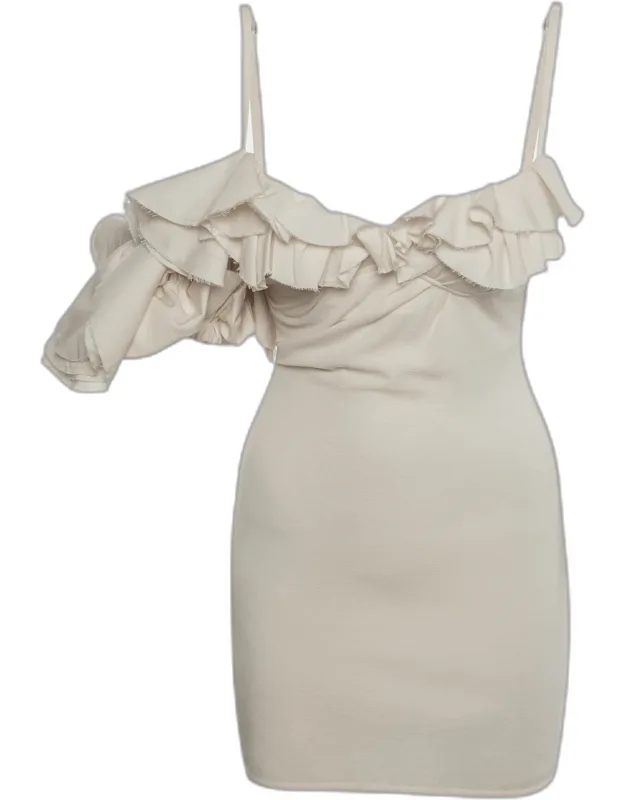 Ruffled Mini Dress