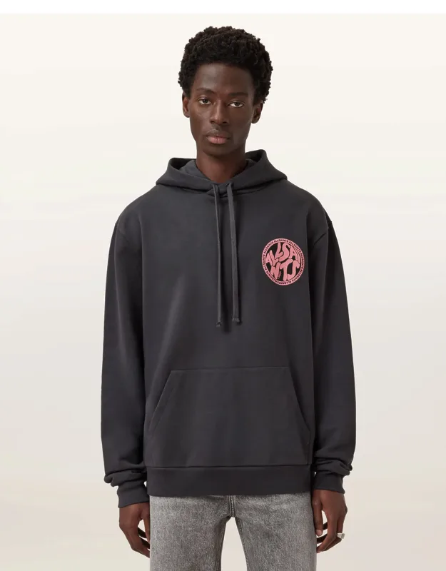 Distortion Graphic Hoodie