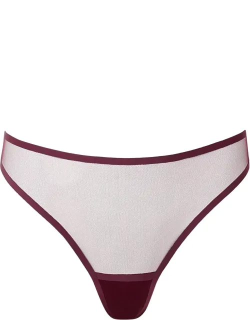 Naomi Mesh High-waist Thong