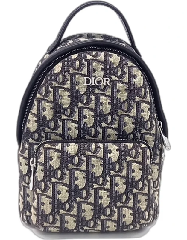 Mini Rider Oblique Canvas Backpack Bag