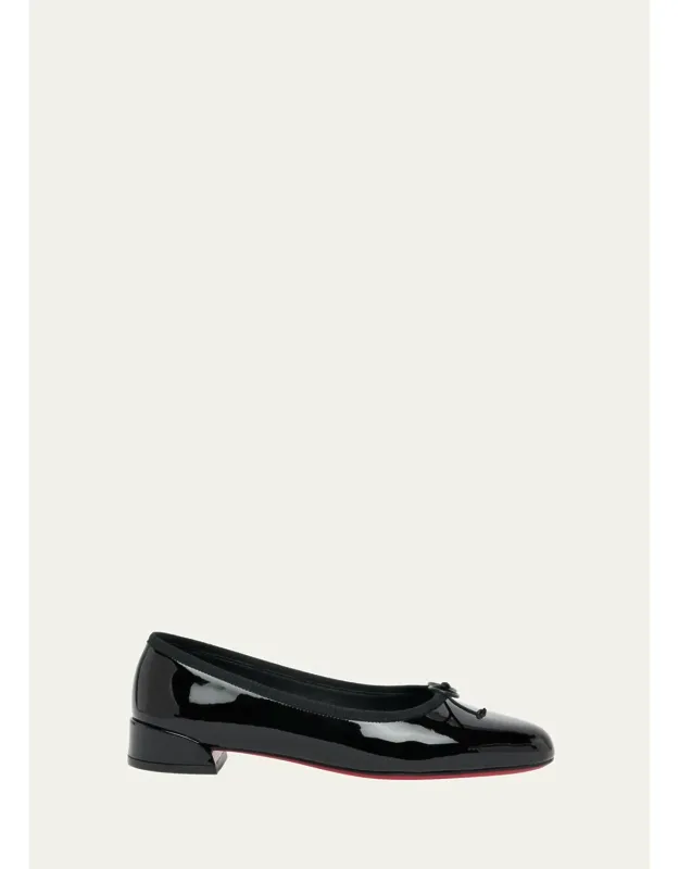 Sweetie Jane Patent Leather Ballerina Flat
