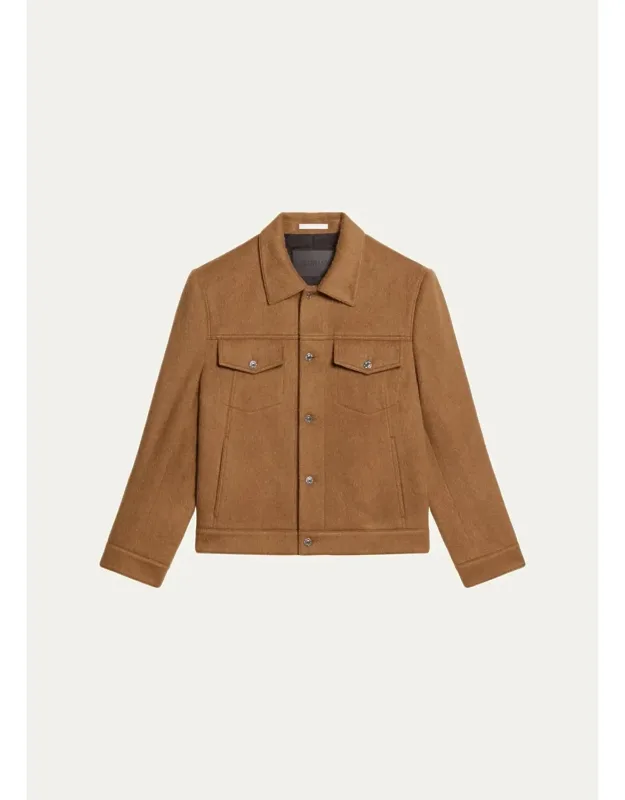 Wool Trucker Jacket