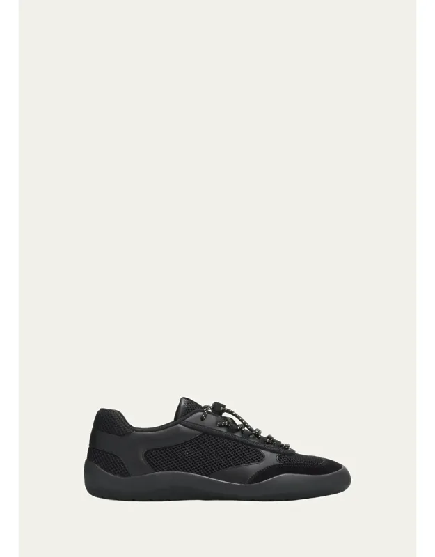 Mesh Fabric Sneakers