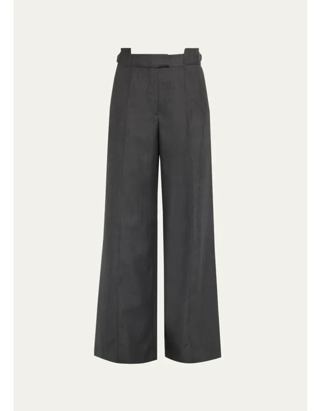 Wide-leg Pants