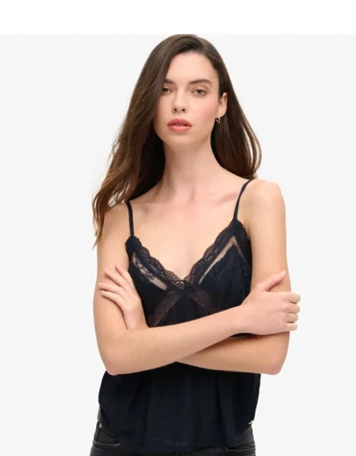 Ibiza Sheer Lace Cami Top