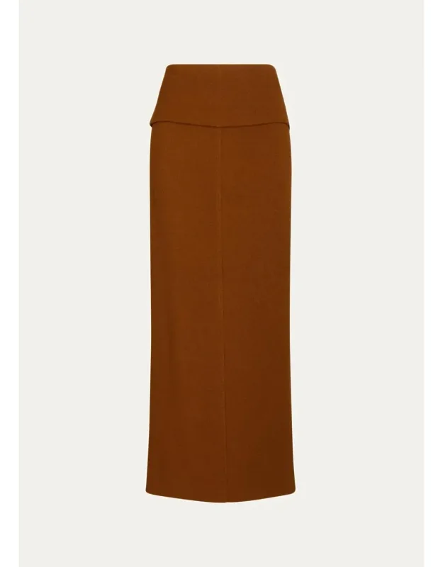 Liora Heavy Sable Maxi Skirt