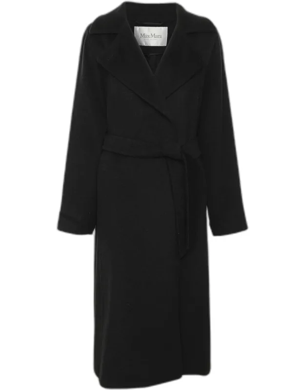 Camel Hair Belted Trench Coat