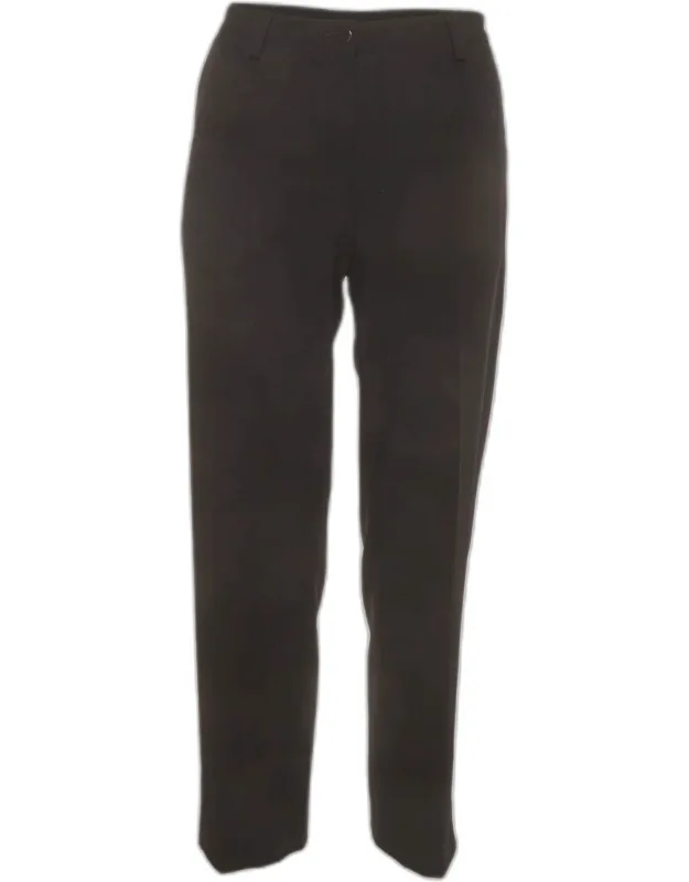 Crepe Regular Fit Trousers