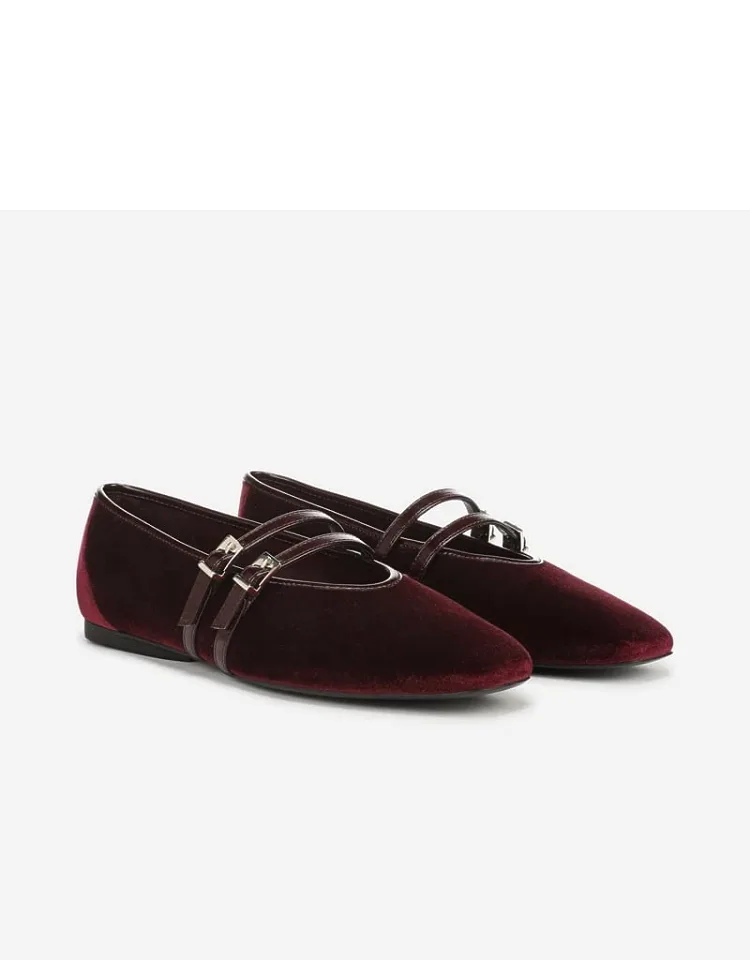 Crista Mary Jane Flats