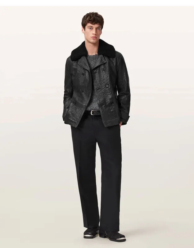 Hamlet Leather Coat