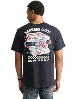 New York Yankees Mlb Pizza Graphic T-shirt