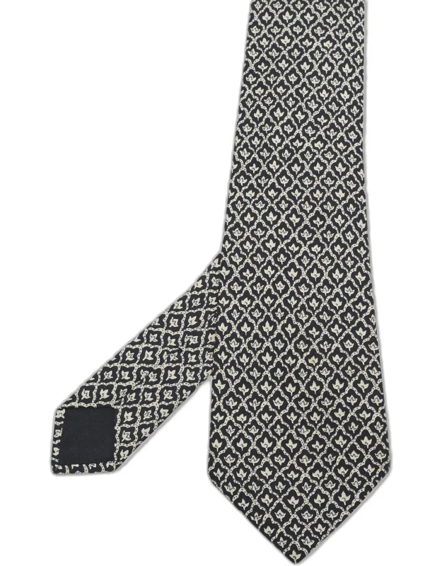 Leaf Print Silk Classic Tie
