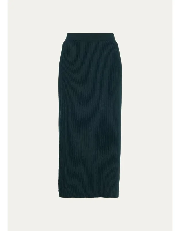 Merino Straight Skirt