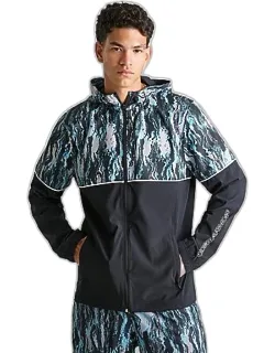 Allover Print Full-zip Woven Jacket